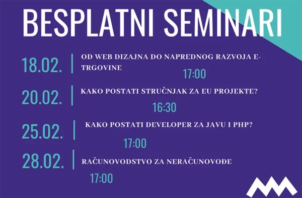 Naslovna fotografija uz članak: BESPLATNI SEMINARI