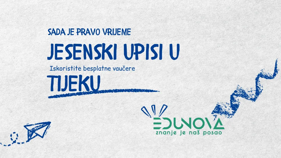 Naslovna fotografija uz članak: Jesenski upisni rok 2025 – SADA JE PRAVO VRIJEME