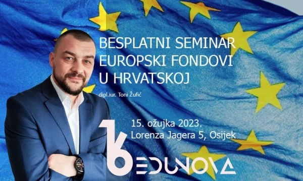 Naslovna fotografija uz članak: BESPLATNI SEMINAR – EUROPSKI FONDOVI U HRVATSKOJ